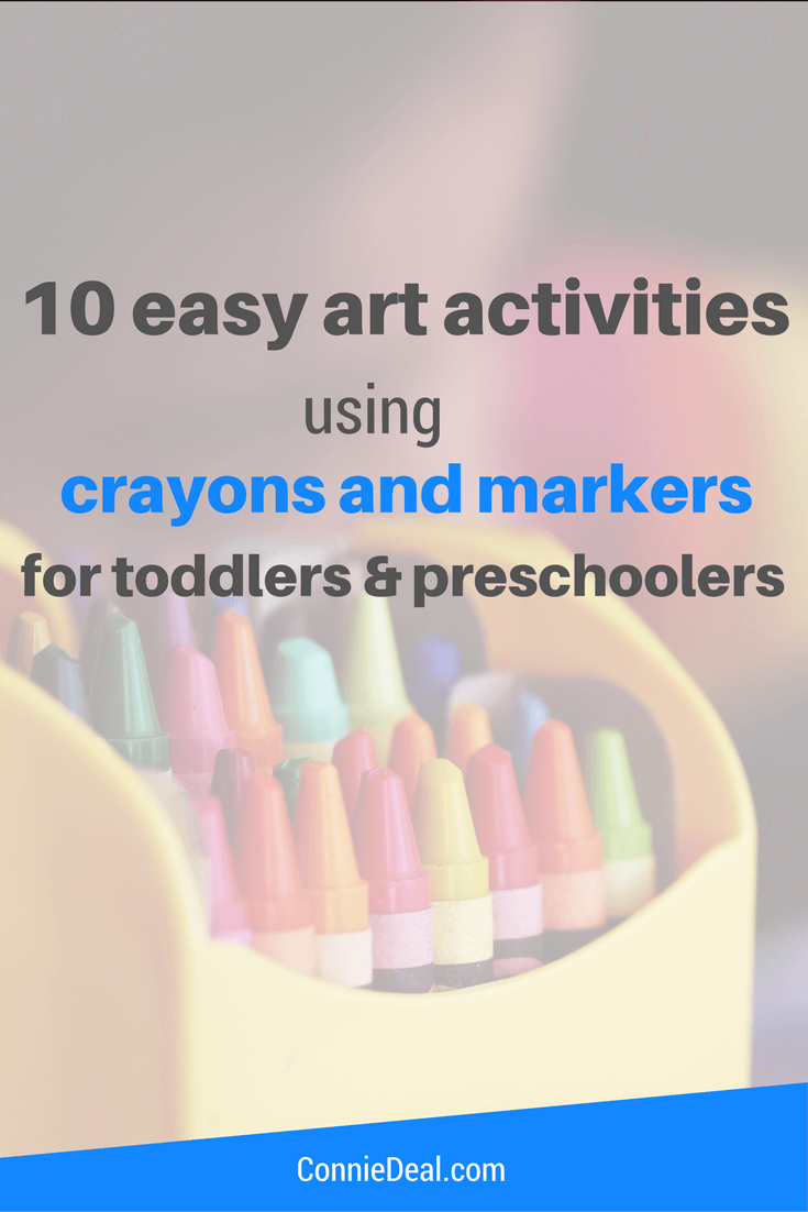 10 easy art activities for toddlers and preschoolers – Lessons and